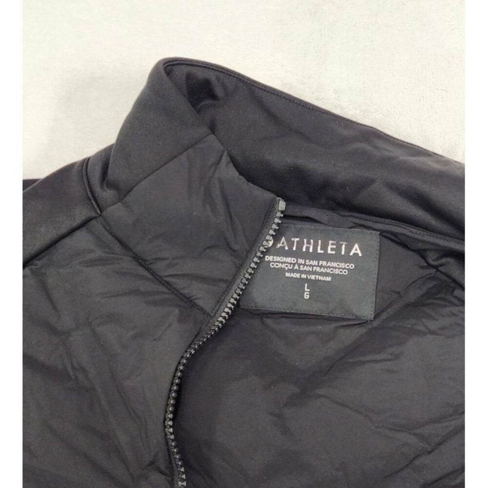 Athleta Inlet Puffer Vest Black Large - Picture 8 of 9